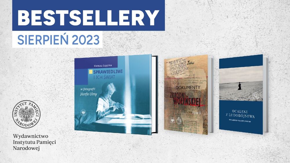Bestsellery IPN – sierpień 2023