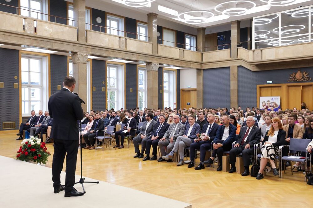 Instytut Pamięci Narodowej wyróżniony w II edycji konkursu „Ambasador Młodego Pokolenia RP” – Warszawa, 19 września 2023. Fot. Mikołaj Bujak (IPN)