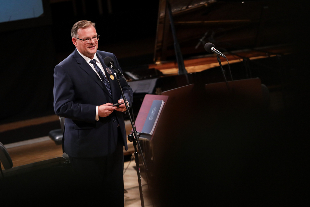 Jan Józef Kasprzyk, szef Urzędu do Spraw Kombatantów i Osób Represjonowanych – Warszawa, 20 września 2023. Fot. Mikołaj Bujak (IPN)