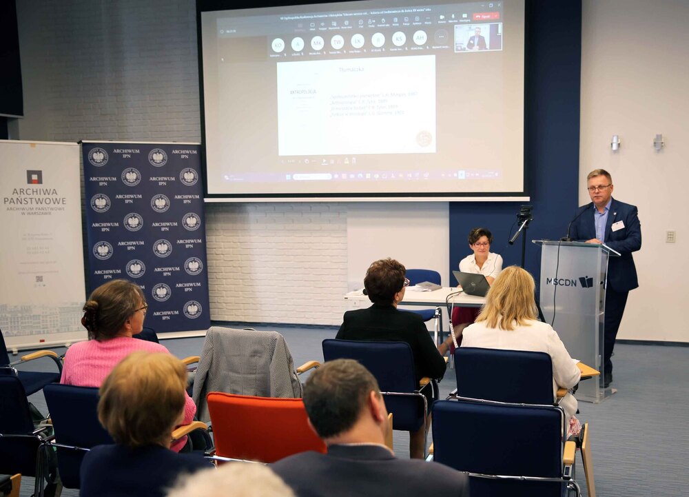 VII Ogólnopolska Konferencja Archiwistów i Historyków z cyklu „Educare necesse est…” – Warszawa, 19–20 września 2023. Fot. Paweł Zielony (AIPN)