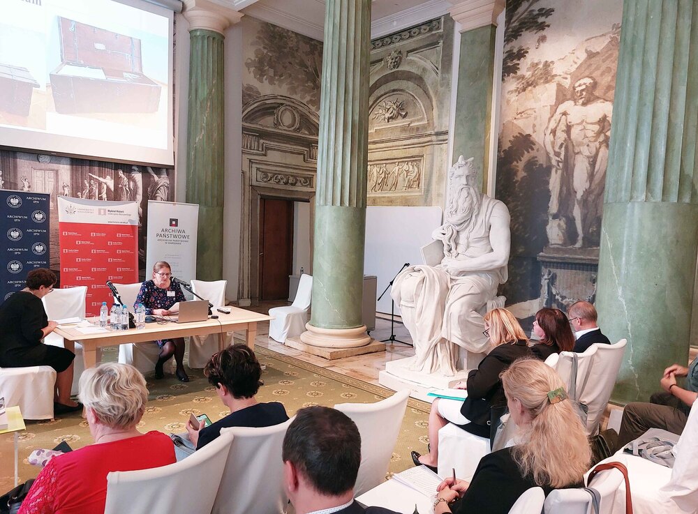 VII Ogólnopolska Konferencja Archiwistów i Historyków z cyklu „Educare necesse est…” – Warszawa, 19–20 września 2023. Fot. Paweł Zielony (AIPN)