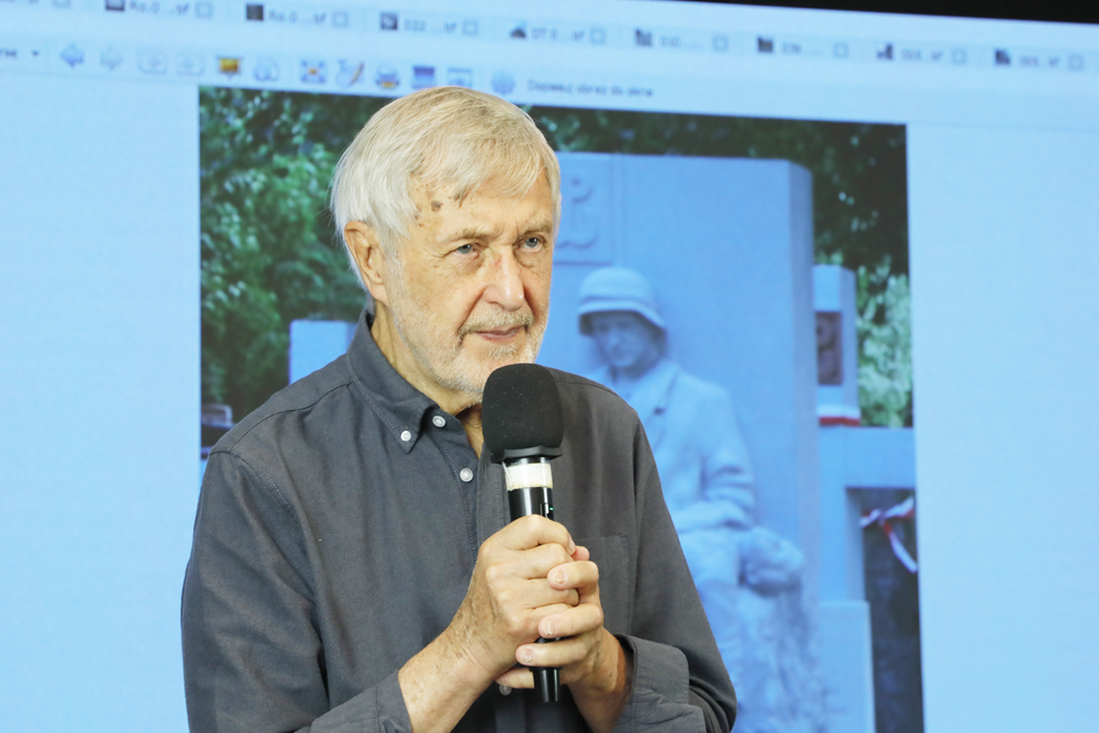 Spotkanie „Zapomniane kroniki powstania warszawskiego” z cyklu „Historia zapisana w fotografii” – Warszawa, 20 września 2023. Fot. Piotr Życieński (IPN)