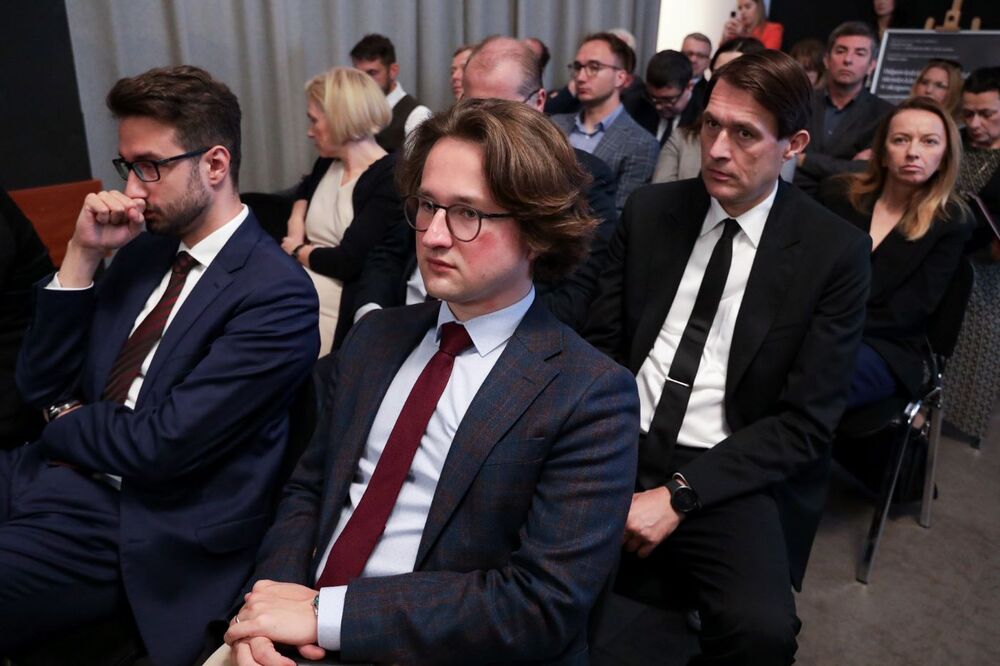 Konferencja popularnonaukowa „Odpowiedzialność za działalność sądownictwa niemieckiego w okupowanej Polsce (1939-1945)” – Warszawa, 25 września 2023. Fot. Mikołaj Bujak (IPN)