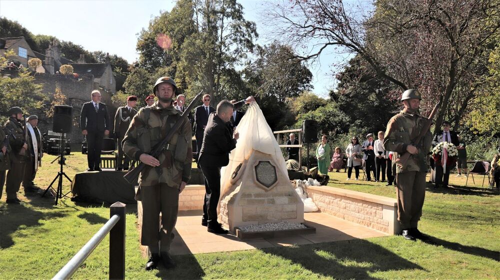 Wizyta delegacji IPN w Easton on the Hill – Anglia, 23 września 2023. Fot. IPN