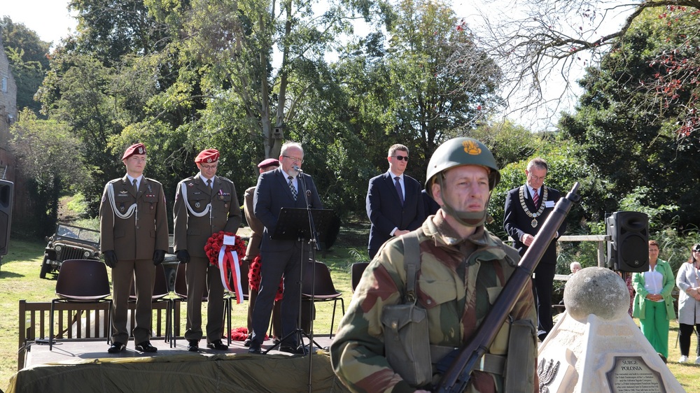 Wizyta delegacji IPN w Easton on the Hill – Anglia, 23 września 2023. Fot. IPN