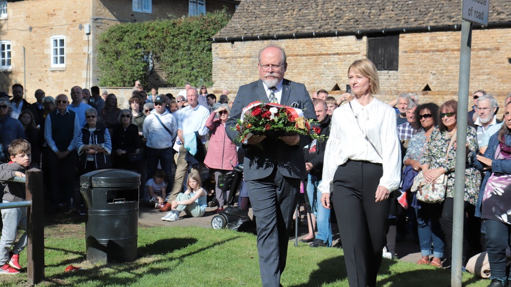 Wizyta delegacji IPN w Easton on the Hill – Anglia, 23 września 2023. Fot. IPN