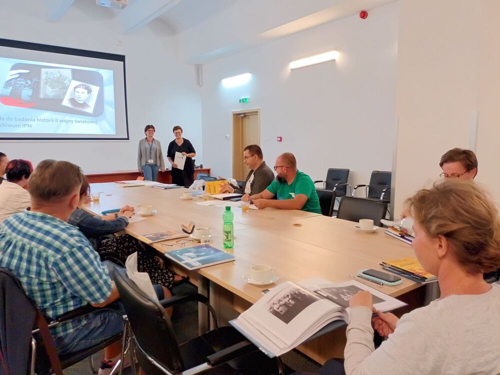 Warsztaty „Polacy ratujący Żydów” w Archiwum IPN – Warszawa, 26 września 2023. Fot. IPN