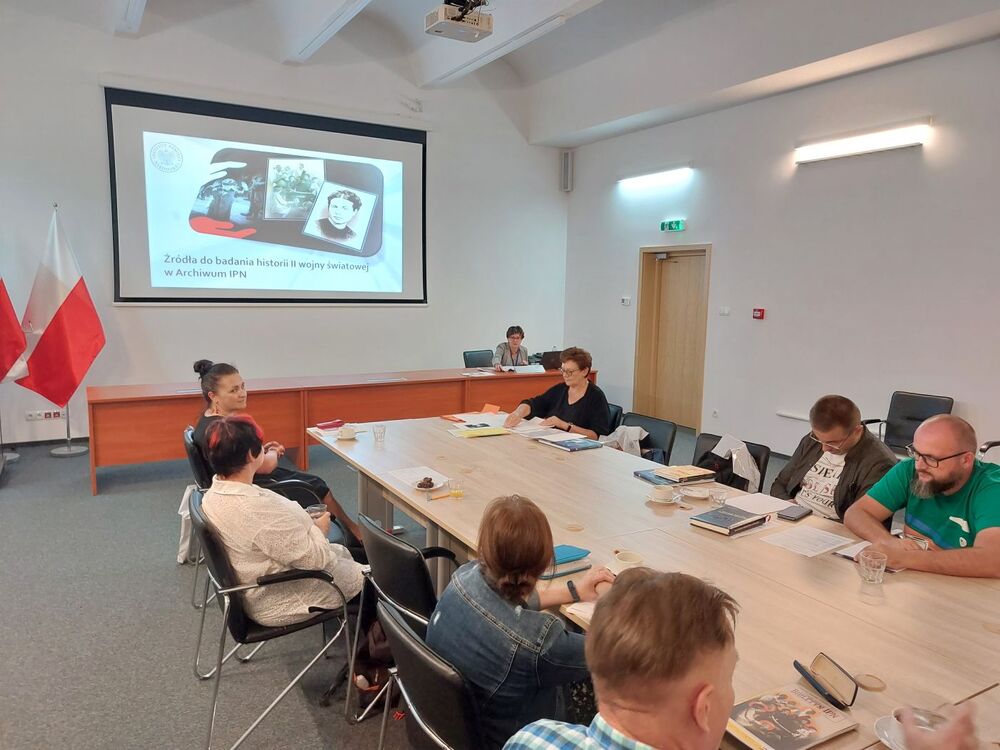 Warsztaty „Polacy ratujący Żydów” w Archiwum IPN – Warszawa, 26 września 2023. Fot. IPN