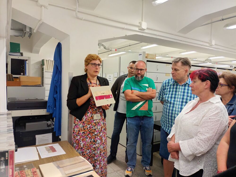 Warsztaty „Polacy ratujący Żydów” w Archiwum IPN – Warszawa, 26 września 2023. Fot. IPN