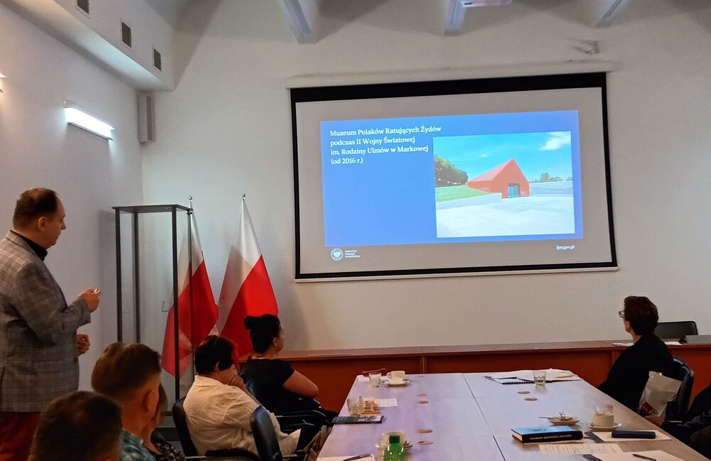 Warsztaty „Polacy ratujący Żydów” w Archiwum IPN – Warszawa, 26 września 2023. Fot. IPN