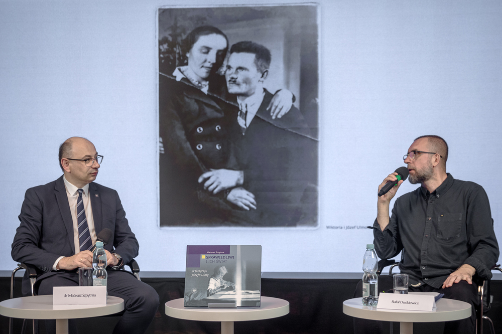 Spotkanie z cyklu „Książki pełne historii” – Warszawa, 27 września 2023. Na zdj. dr Mateusz Szpytma. Fot. Sławek Kasper (IPN)