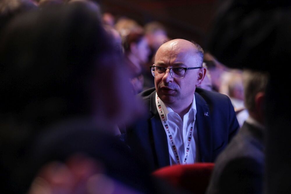 Dr Mateusz Szpytma, wiceprezes IPN, podczas gali przyjaciół Festiwalu Filmowego Niepokorni Niezłomni Wyklęci – 29 września 2023. Fot. Mikołaj Bujak (IPN)