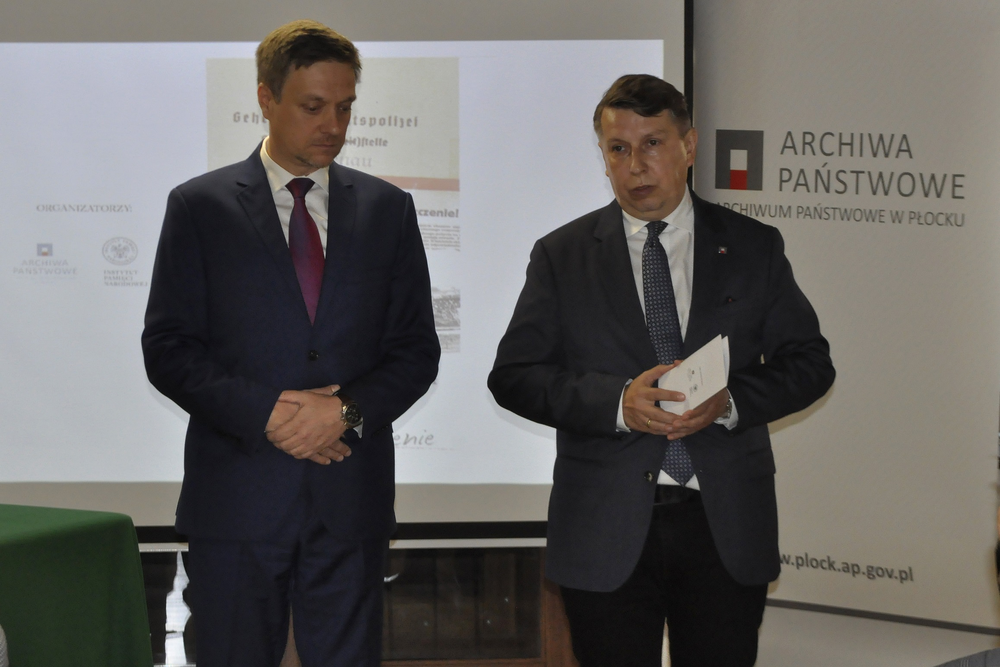 Konferencja naukowa pt. „Źródła archiwalne do historii Mazowsza Płockiego w latach 1939–1945”, Płock, 28 września 2023 r. Fot. Archiwum Państwowe w Płocku