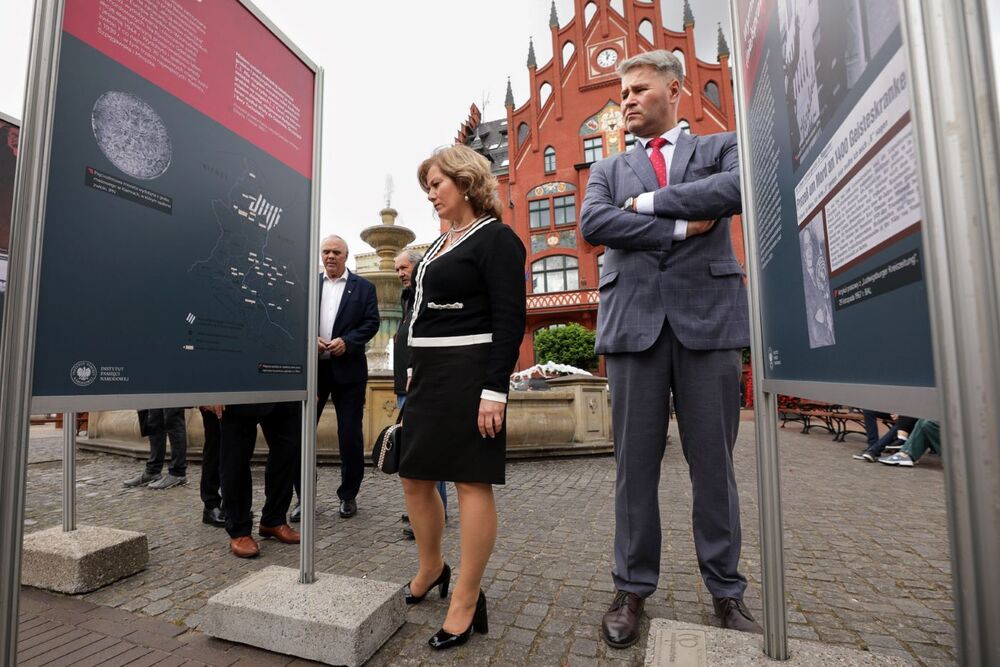 Otwarcie wystawy „Zbrodnia Pomorska 1939 r.” – Chojnice, 2 października 2023. Fot. Mikołaj Bujak (IPN)