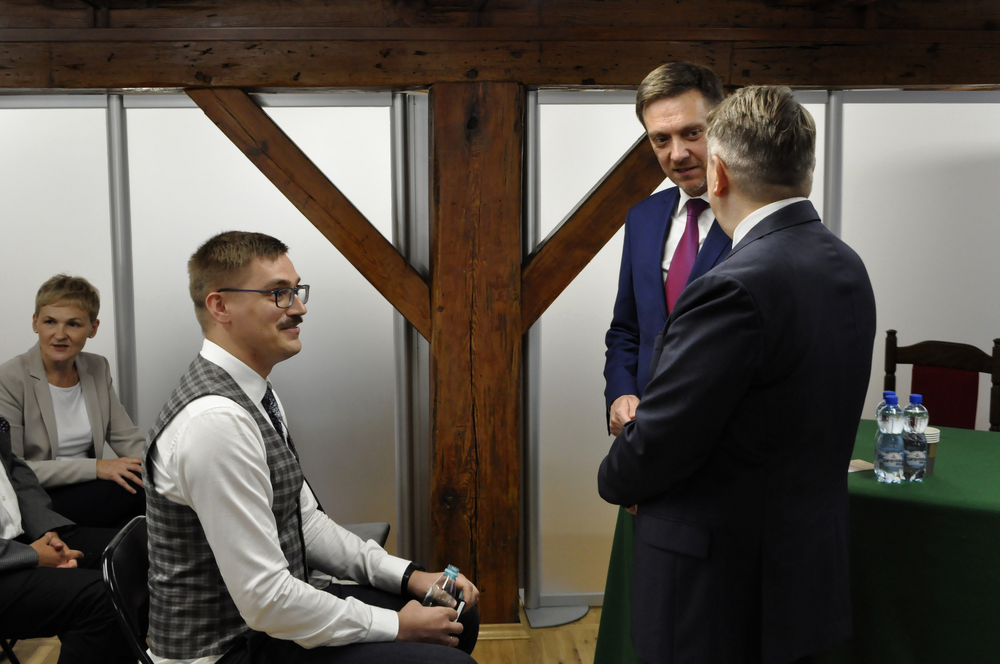 Konferencja naukowa pt. „Źródła archiwalne do historii Mazowsza Płockiego w latach 1939–1945”. Płock, 28 września 2023 r. Fot. Archiwum Państwowe w Płocku