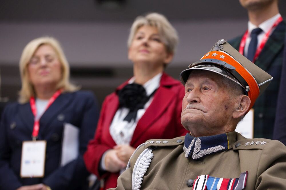 Uroczyste otwarcie Podkarpackiego Kongresu Pamięci Narodowej – Jasionka, 4 października 2023. Fot. Mikołaj Bujak (IPN)