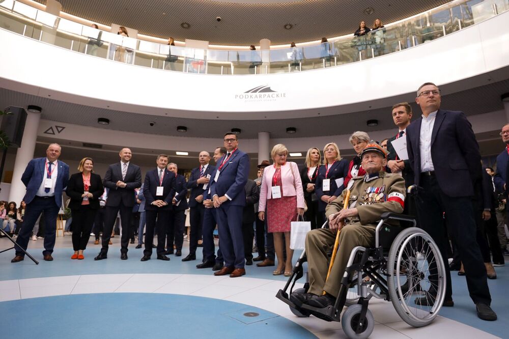 Uroczyste otwarcie Podkarpackiego Kongresu Pamięci Narodowej – Jasionka, 4 października 2023. Fot. Mikołaj Bujak (IPN)