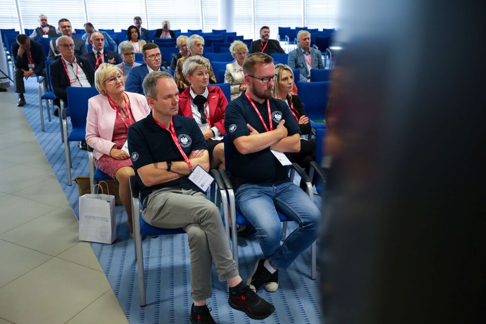 Debata panelowa „Świadomość historyczna mieszkańców województwa podkarpackiego. Rola organizacji społecznych” – Podkarpacki Kongres Pamięci Narodowej, 4 października 2023. Fot. Mikołaj Bujak (IPN)