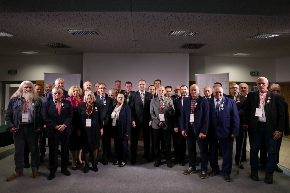 Gala wręczenia odznaczeń – Podkarpacki Kongres Pamięci Narodowej, 4 października 2023. Fot. Mikołaj Bujak (IPN)