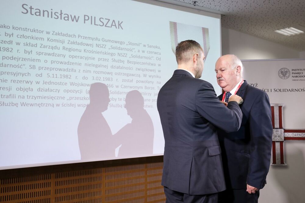 Gala wręczenia odznaczeń – Podkarpacki Kongres Pamięci Narodowej, 4 października 2023. Fot. Mikołaj Bujak (IPN)