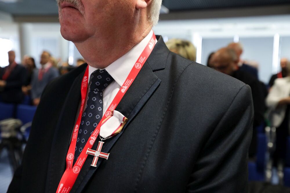 Gala wręczenia odznaczeń – Podkarpacki Kongres Pamięci Narodowej, 4 października 2023. Fot. Mikołaj Bujak (IPN)