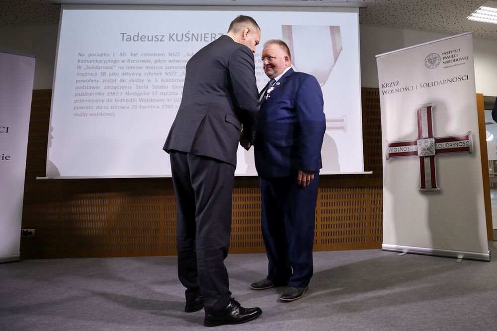 Gala wręczenia odznaczeń – Podkarpacki Kongres Pamięci Narodowej, 4 października 2023. Fot. Mikołaj Bujak (IPN)