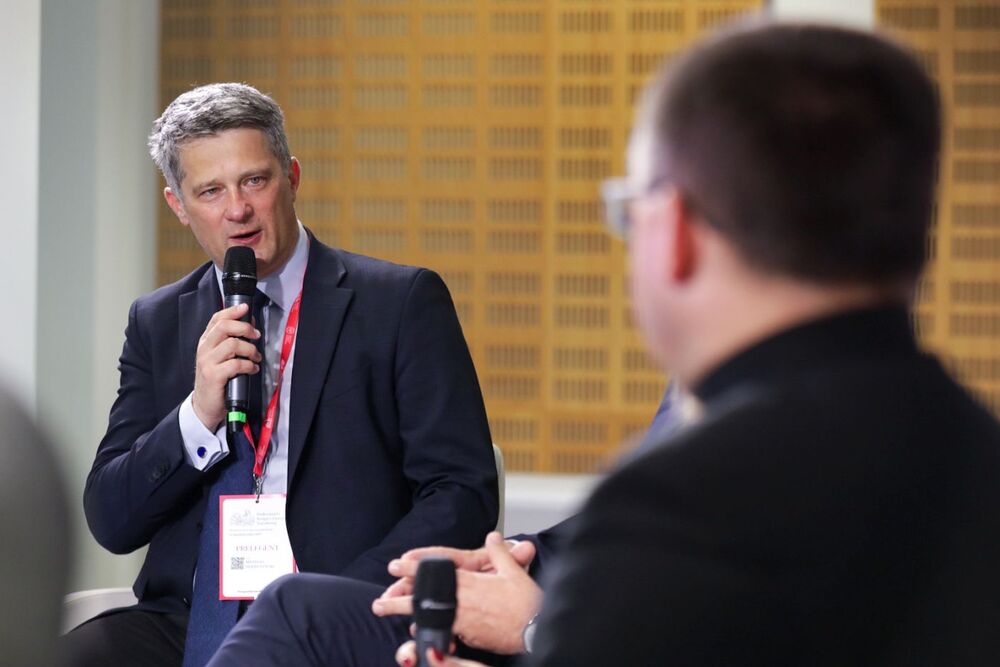 Debata „Miłość bliźniego w nieludzkich czasach” – Podkarpacki Kongres Pamięci Narodowej, 5 października 2023. Fot. Mikołaj Bujak (IPN)