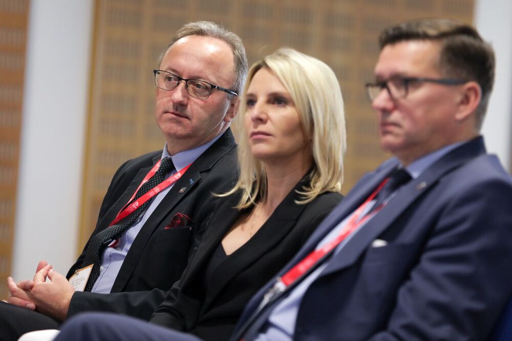 Debata „Miłość bliźniego w nieludzkich czasach” – Podkarpacki Kongres Pamięci Narodowej, 5 października 2023. Fot. Mikołaj Bujak (IPN)