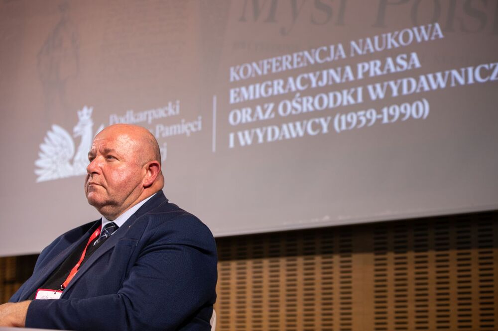 Konferencja naukowa „Emigracyjna prasa oraz ośrodki wydawnicze i wydawcy 1939–1990” – Podkarpacki Kongres Pamięci Narodowej, 4–5 października 2023. Fot. Mikołaj Bujak (IPN)