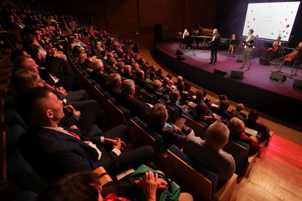 Gala wręczenia nagród „Świadek Historii” – Podkarpacki Kongres Pamięci Narodowej, 5 października 2023. Fot. Mikołaj Bujak (IPN)