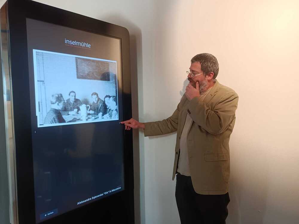 Delegacja Instytutu Pamięci Narodowej w Niemczech – 5–6 października 2023. Na zdj. prof. Rüdiger Ritter. Fot. Dorota Lewsza (IPN)