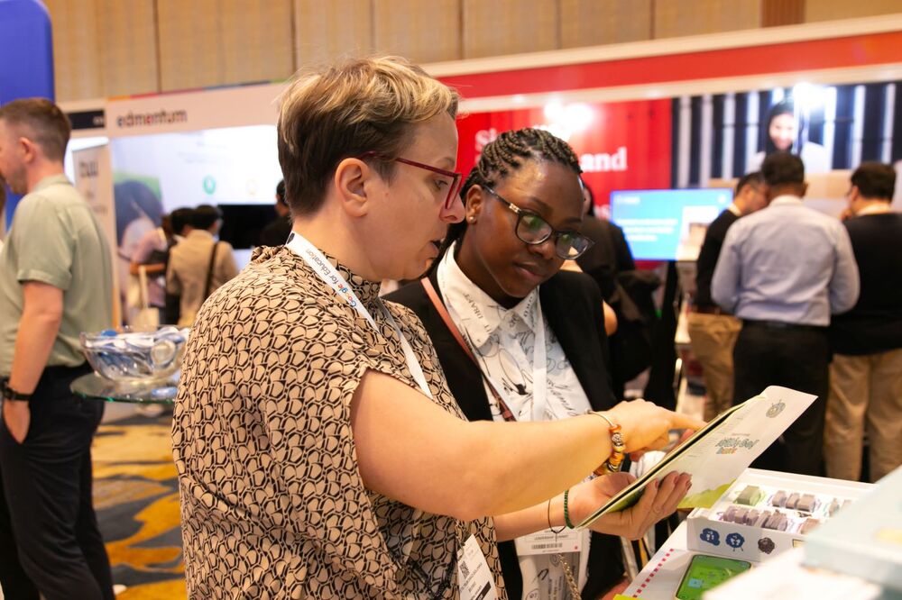 Biuro Nowych Technologii IPN na targach edukacyjnych Bett Asia 2023. Fot. Pee and AO