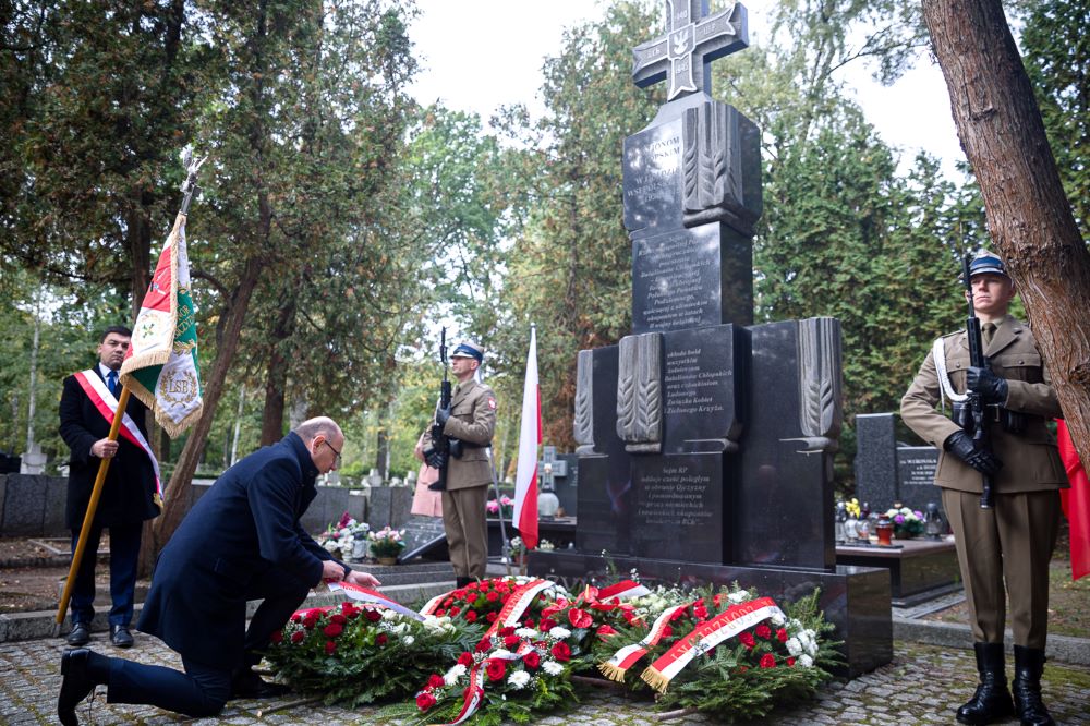 Obchody 83. rocznicy powołania Batalionów Chłopskich – Warszawa, 9 października 2023. Fot. Sławek Kasper (IPN)