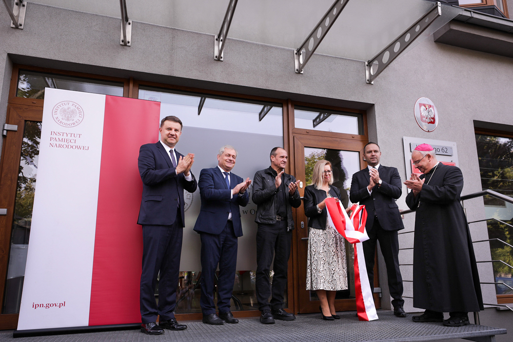 Uroczyste otwarcie nowej siedziby Instytutu Pamięci Narodowej w Opolu – 11 października 2023. Fot. Mikołaj Bujak (IPN)