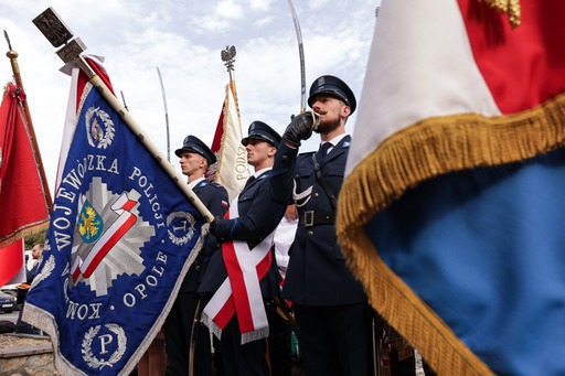 Uroczystość odsłonięcia pomnika Wojciecha Korfantego – Opole, 11 października 2023. Fot. Mikołaj Bujak (IPN)