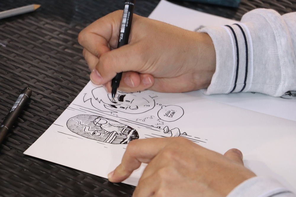 34 Festiwal Komiksu i Gier w Łodzi – 7–8 października 2023. Fot. Artur Kuprianis (Oddziałowe Biuro Badań Historycznych w Łodzi)