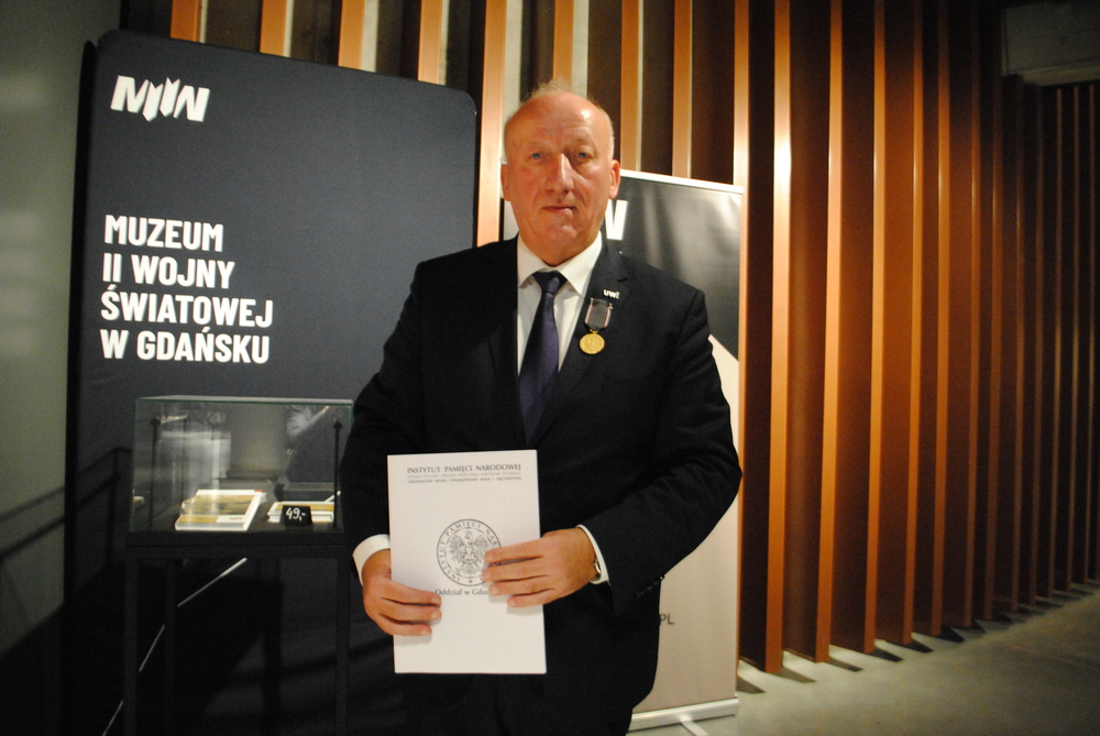 Konferencja Polsko-Gruzińskiej Komisji Historyków – Gdańsk, 11–12 października 2023. Na zdj. dr David Kolbaia. Fot. Denys Kutsenko.