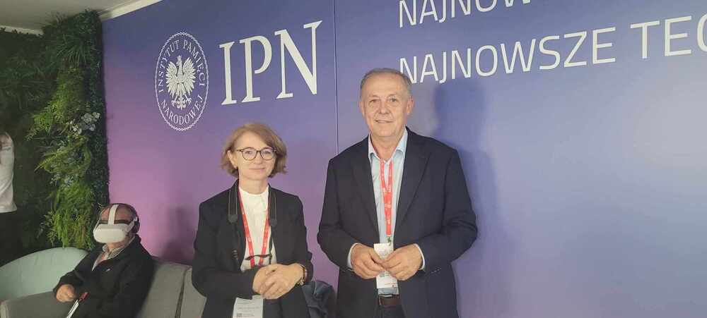 Strefa Nowych Technologii Biura IPN na Podkarpackim Kongresie Pamięci Narodowej 2023. Fot. asystent prasowy IPN, o/Rzeszów