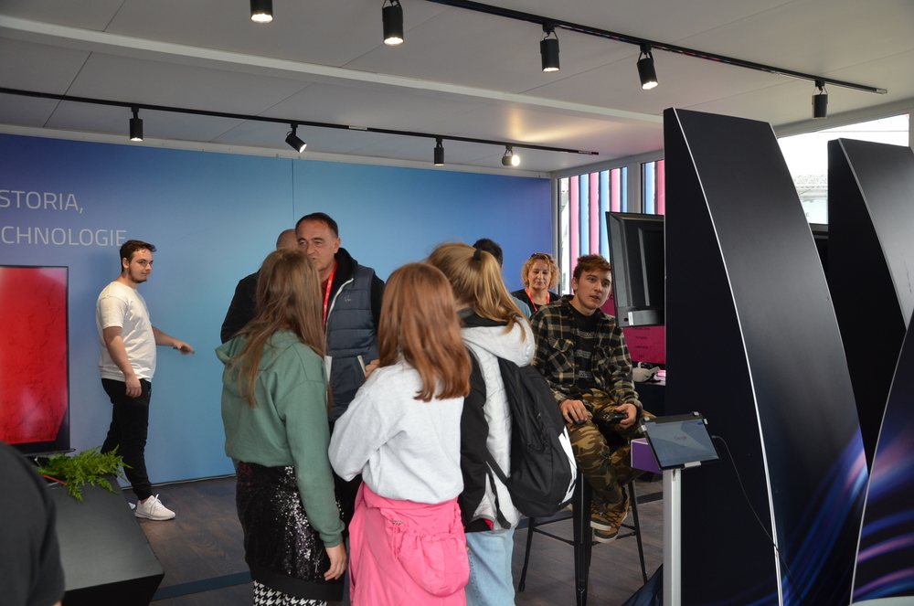 Strefa Nowych Technologii Biura IPN na Podkarpackim Kongresie Pamięci Narodowej 2023. Fot. asystent prasowy IPN, o/Rzeszów