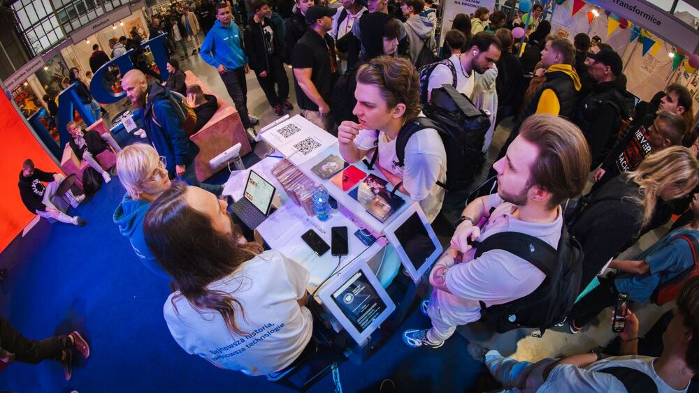 Biuro Nowych Technologii na targach Poznań Game Arena – Poznań, 6–8 października 2023. Fot. Aleksander Paprota