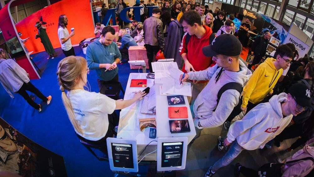 Biuro Nowych Technologii na targach Poznań Game Arena – Poznań, 6–8 października 2023. Fot. Aleksander Paprota