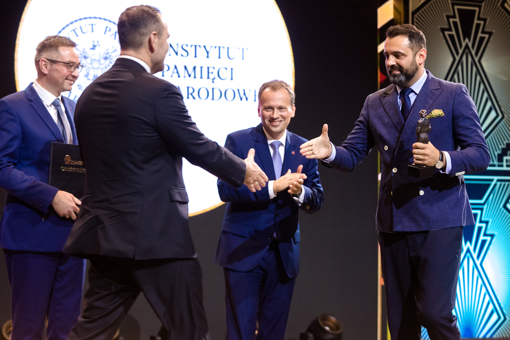 Instytut Pamięci Narodowej nagrodzony! Gala Nagrody BohaterONy 2023 – Warszawa, 12 października 2023. Fot. Sławek Kasper (IPN)