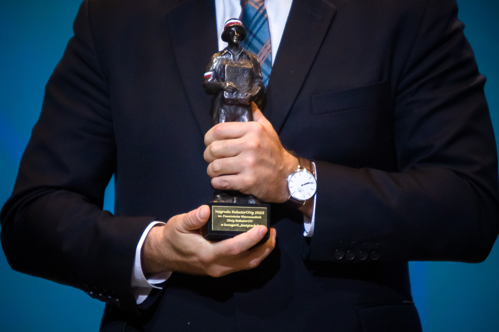 Instytut Pamięci Narodowej nagrodzony! Gala Nagrody BohaterONy 2023 – Warszawa, 12 października 2023. Fot. Sławek Kasper (IPN)
