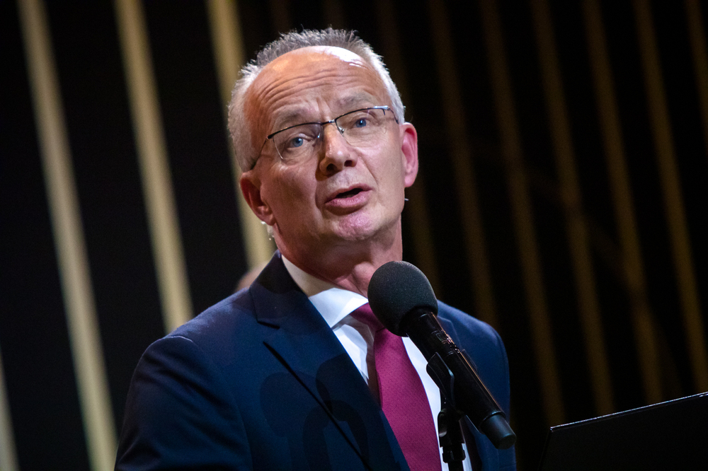 Dr hab. Krzysztof Szwagrzyk podczas Gali Nagród BohaterONy 2023 – Warszawa, 12 października 2023. Fot. Sławek Kasper