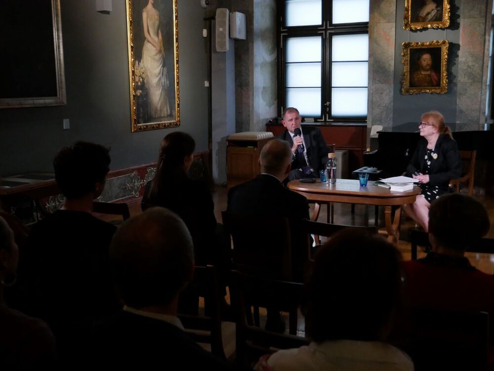 „Pan Tadeusz – media pamięci” – spotkanie autorskie z Andrzejem Waśką – Wrocław, 12 października 2023. Fot. Muzeum Pana Tadeusza