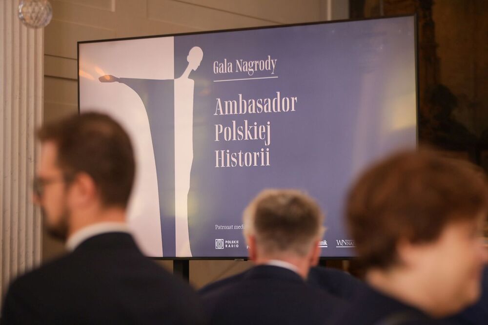 Gala wręczenia nagrody Instytutu Pamięci Narodowej „Ambasador Polskiej Historii” – 17 października 2023. Fot. Mikołaj Bujak (IPN)