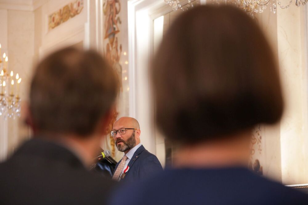 Gala wręczenia nagrody Instytutu Pamięci Narodowej „Ambasador Polskiej Historii” – 17 października 2023. Fot. Mikołaj Bujak (IPN)
