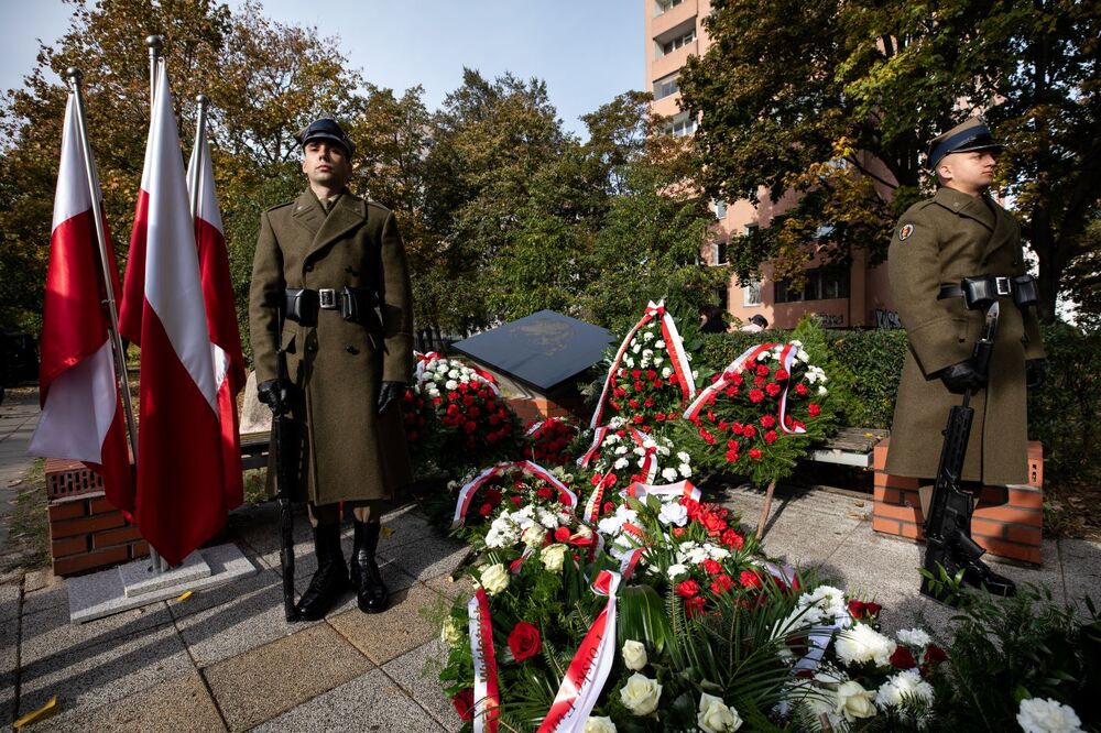 Narodowy Dzień Pamięci Duchownych Niezłomnych: uroczystości upamiętniające ks. Jana Zieję – Warszawa, 19 października 2023. Fot. Mikołaj Bujak (IPN)