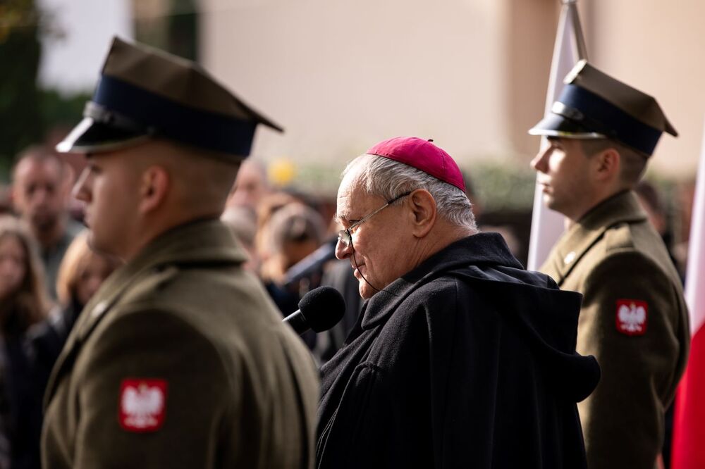 Narodowy Dzień Pamięci Duchownych Niezłomnych: uroczystości upamiętniające ks. Jana Zieję – Warszawa, 19 października 2023. Fot. Mikołaj Bujak (IPN)