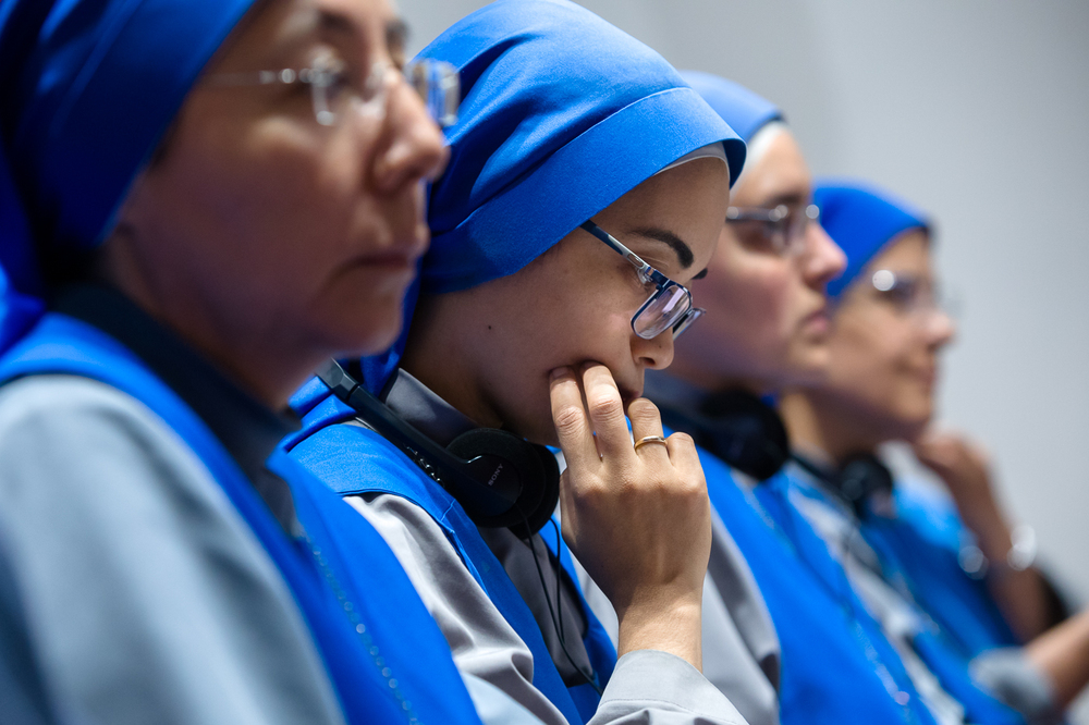 Sesja naukowa „Jan Paweł II i komunistyczne służby specjalne”, zorganizowana przez Fundację Jana Pawła II, IPN oraz Wydział Historii i Dóbr Kultury Papieskiego Uniwersytetu Gregoriańskiego – Rzym, 18 października 2023 r. Fot. Sławek Kasper (IPN)